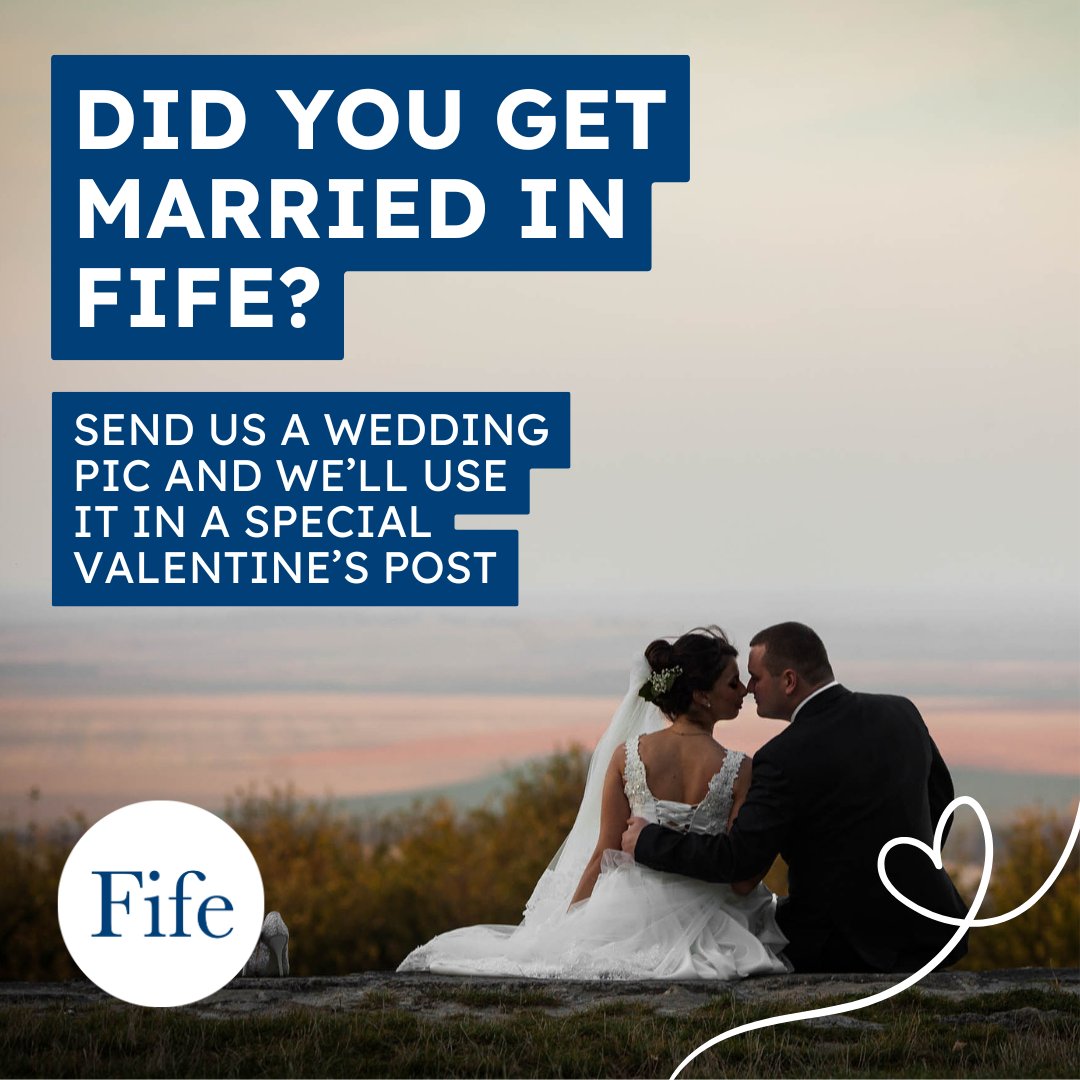 We would love to feature YOUR wedding memories! Share your favourite Fife-based wedding photo with us, and you could be featured in our special social media post  📸 💕
#LoveFife #KingdomOfFife
*By submitting your images, you agree for us to use on our social media platforms.*