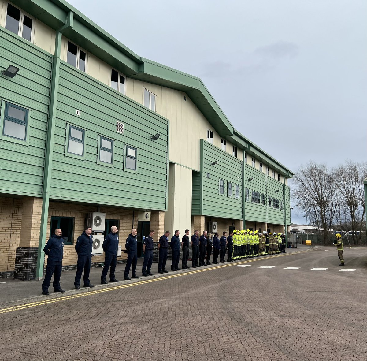 At 11am today staff and delegates at the centre remembered Firefighter Fleur Lombard, who was killed in the line of duty 29 years ago with a 1 minute silence. Fleur’s dedication continues to inspire us all. <a href="/AvonFireRescue/">Avon Fire & Rescue Service</a> <a href="/DSFireUpdates/">Devon and Somerset Fire and Rescue Service</a> <a href="/Glosfire/">Gloucestershire Fire and Rescue Service</a> #firefighter #FleurLombard