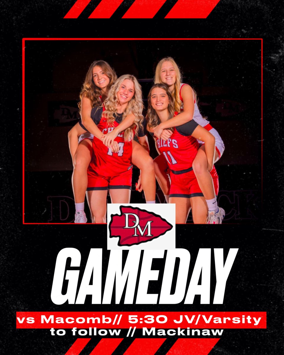 Home game vs Macomb--pack the place to support your Chiefs!!