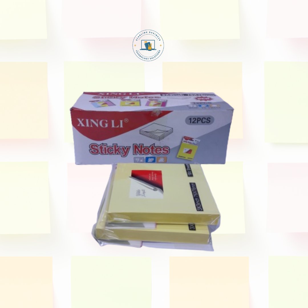 StarlinkBizTech's tweet photo. From sudden flashes of inspiration to important reminders, sticky notes are the little lifesavers that keep your thoughts organized. Whether you're jotting down quick notes, planning your day, or leaving a message for someone, these tiny squares of genius always come in handy. https://t.co/b4szQe0dyP