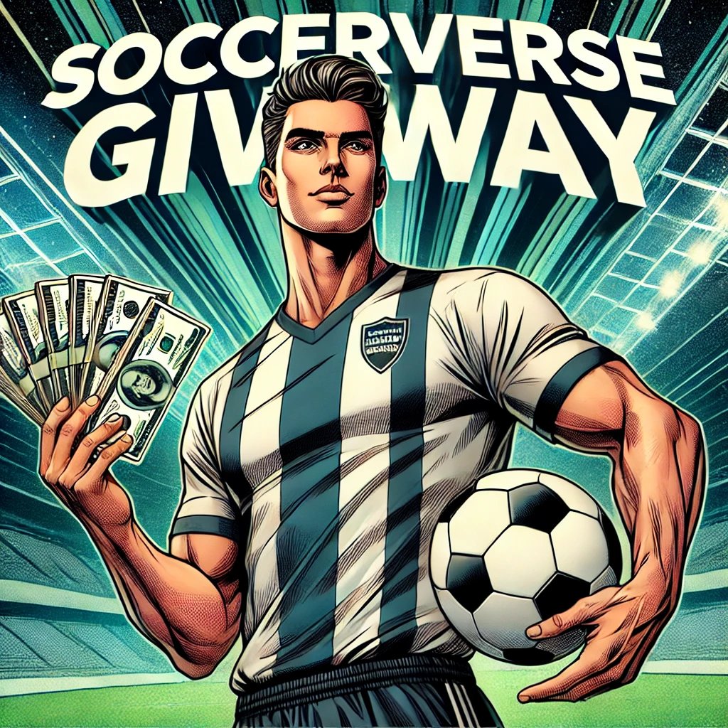 sorare_portugal's tweet image. GIVEAWAY - Soccerverse 🔥⚽️
Win 1x 50$ 💰
Rules:
- Follow @soccerverse and me
- Like and Retweet
- Join the game : play.soccerverse.com/?ref=Soccerver…
- Leave a comment with the name of the Club you want
🗓 The winner will be randomly picked next Friday night.
Good luck 🔥