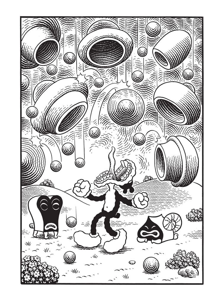 lavidaenvinetas's tweet photo. Jim Woodring https://t.co/Tl0mUxo3zF