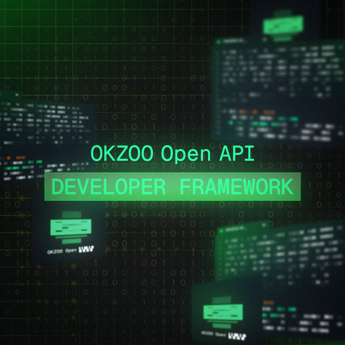 The OKZOO Open API connects developers with advanced AI capabilities, providing direct access to AI infrastructure and enabling the development of applications across any chain.

Using standardized protocols, the framework coordinates processes efficiently, allowing applications