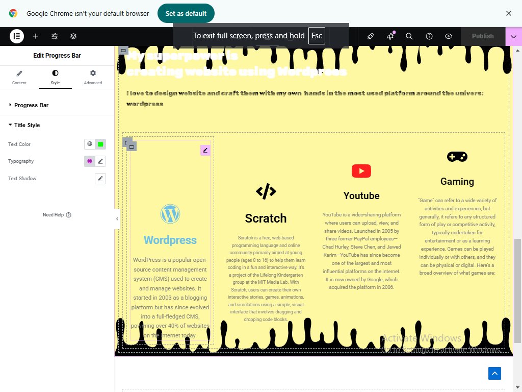 amarpalacp's tweet photo. Day 18 of learning @WordPress 
Today i create a skill section in my 
portfolio website
thanks for @NarayanchandraT and @apnipathshala_ and @tarasi7261 https://t.co/cDFkjmDuvd