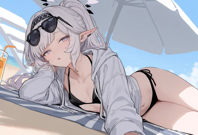 4Kで読み込むと...?水着のヒマリ 