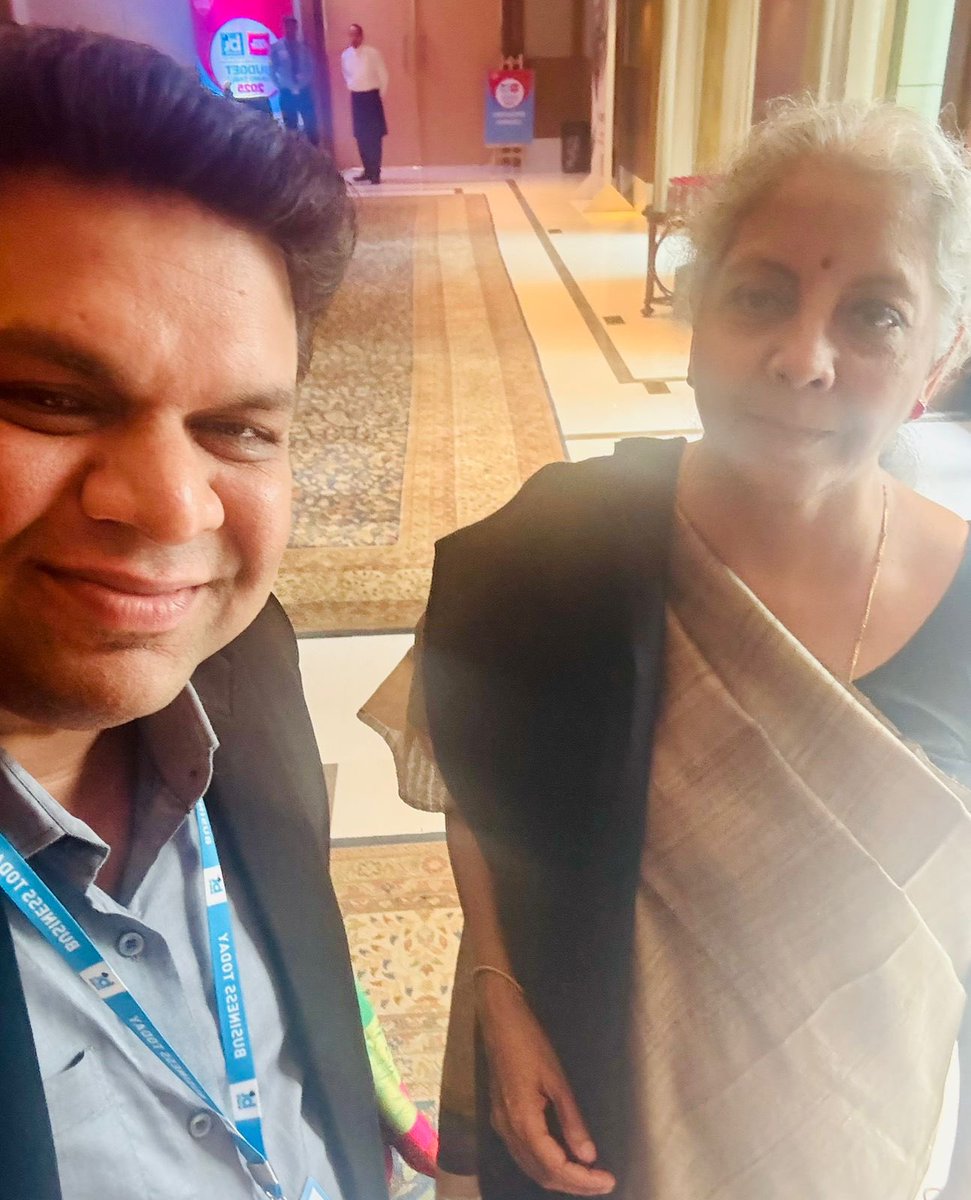 Pureprakruti's tweet photo. It is a privilege to meet and listen to one of the greatest women shaping India’s economy—our esteemed Finance Minister, Smt. Nirmala Sitharaman Ji. After presenting one of the best budgets of the last decade on 1st February 2025, it was an honor to engage with her on 4th February 2025. Her vision and leadership continue to drive India’s growth and prosperity. 🇮🇳 

#Budget2025 #NirmalaSitharaman #IndiaRising #EconomicGrowth #Leadership #government #Leadership #BJPKeSankalp 

@usinghal @nsitharaman @BJP4India @narendramodi @PMOIndia @loksabhaspeaker @LokSabhaSectt