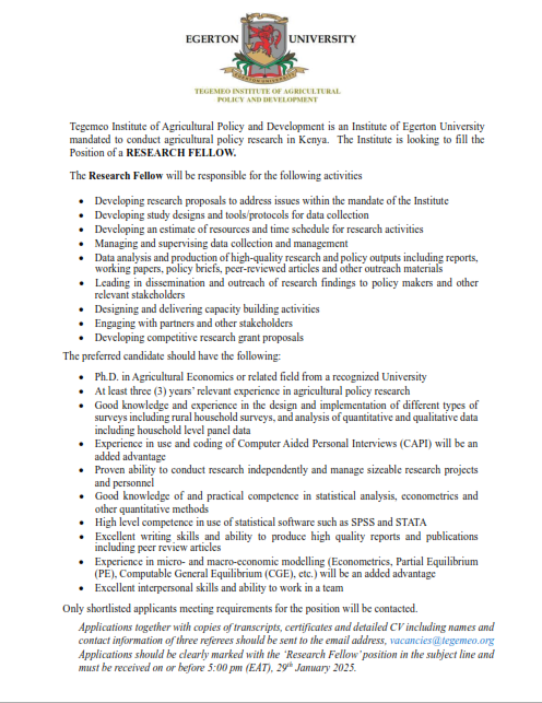 Tegemeo Institute tweet media