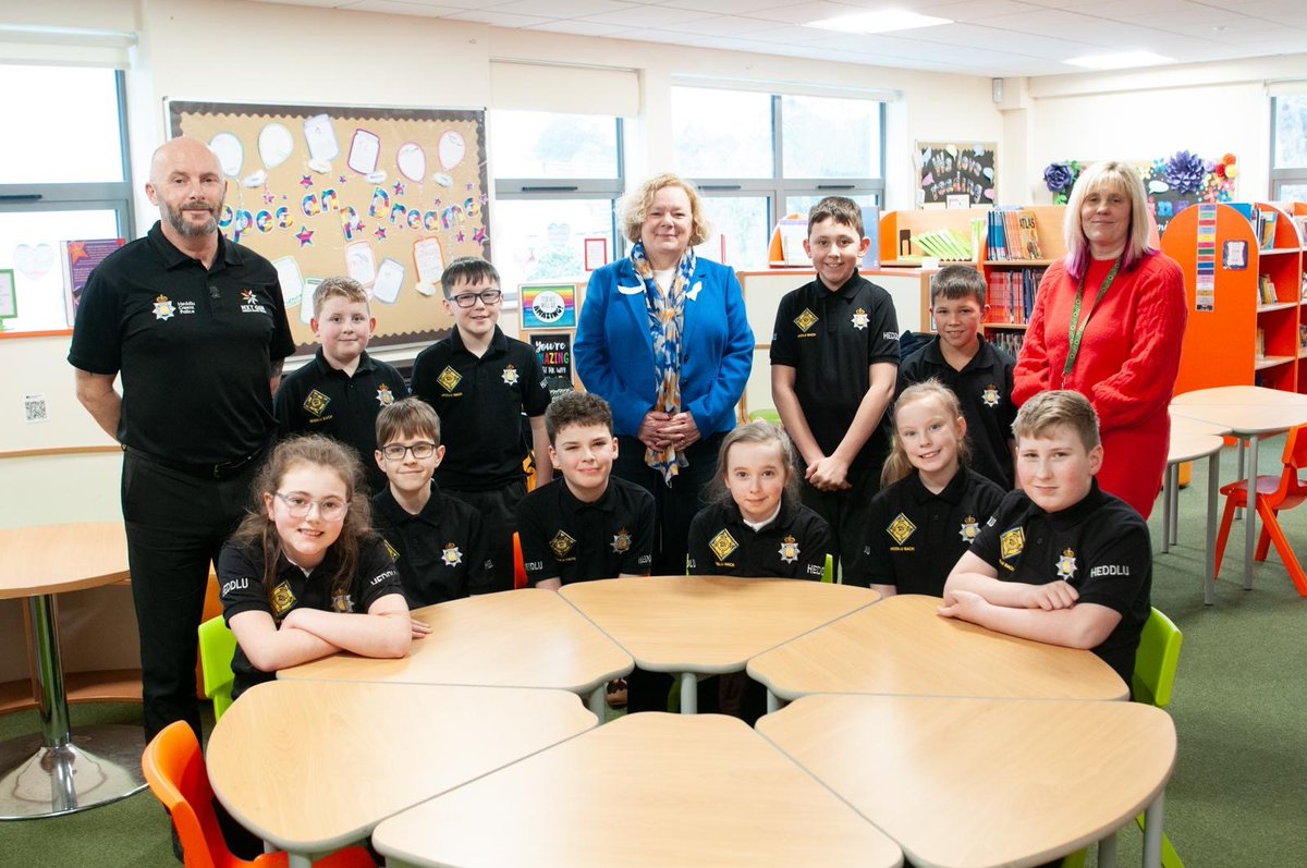 Children from Penygarn Primary School in Pontypool recently put me through me paces with a question-and-answer session at the school. There were some fantastic questions and I was pleased to see how deeply they cared about their community.

👉 gwent.pcc.police.uk/en/news-room/p…