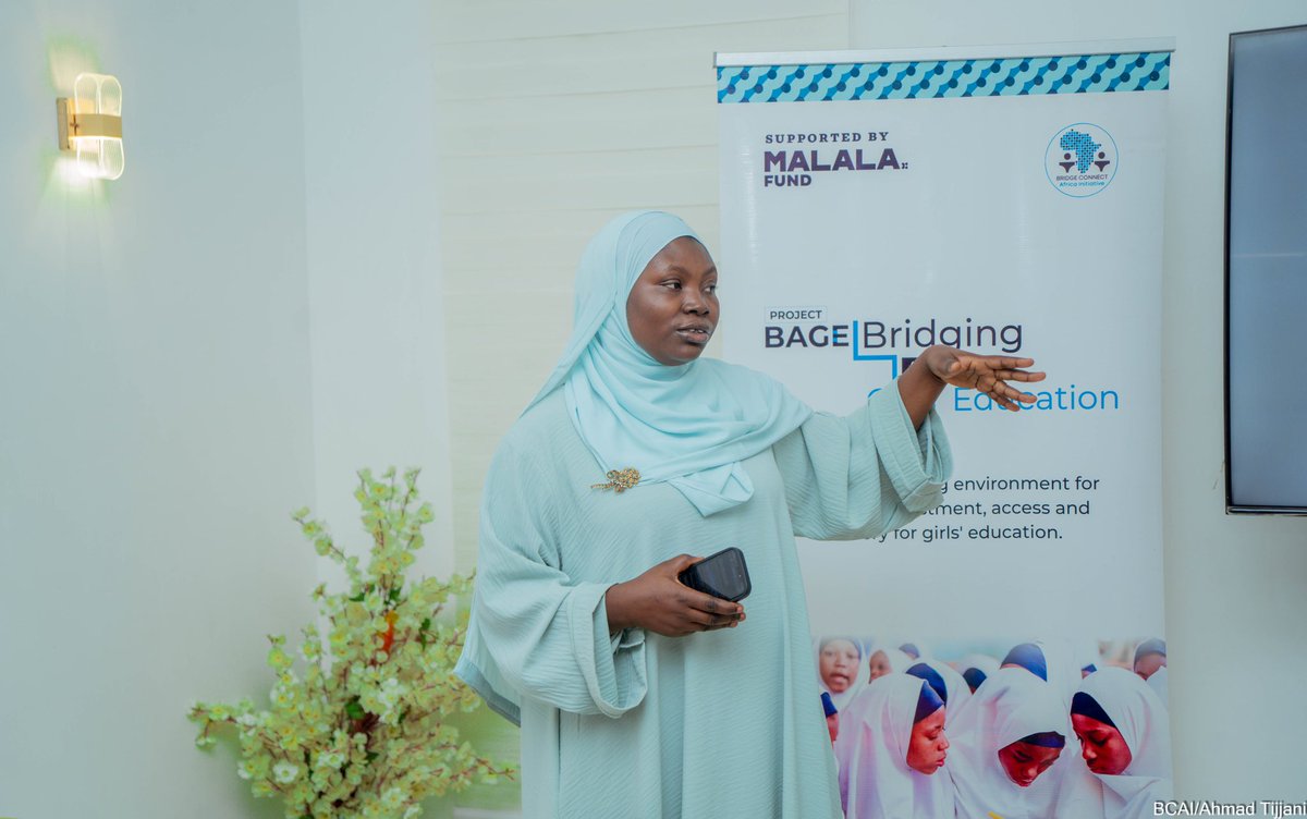 BridgeConnectNG's tweet photo. @BridgeConnectNG marked #IDE2025 last week with a powerful gathering of CSOs &amp; media practitioners under the #BAGE Project, supported by @MalalaFund , to advance girls' education advocacy in Kano. https://t.co/KusS2r1qyD