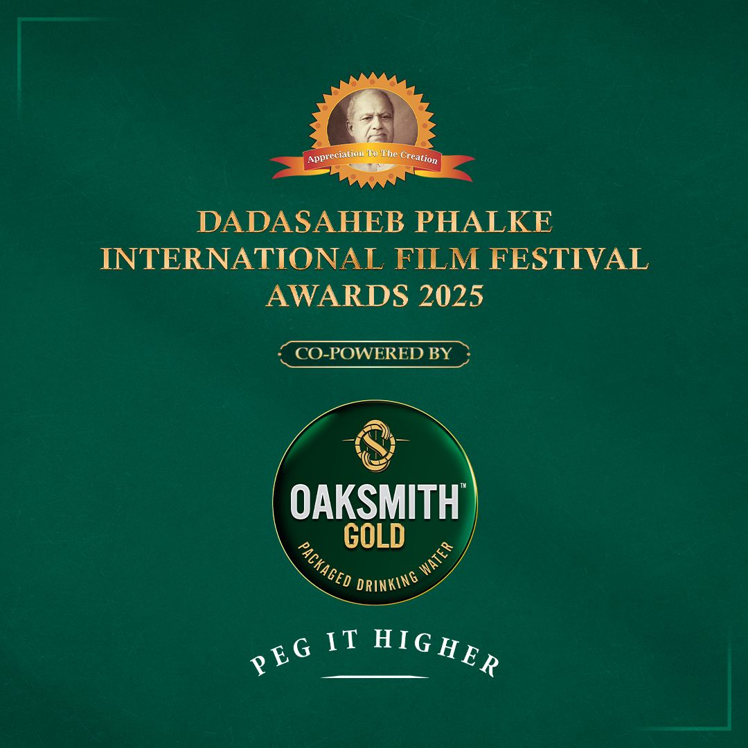 In an exciting new chapter for 2025, Dadasaheb Phalke International Film Festival (DPIFF) welcomes Oaksmith packaged drinking water as its Co-Powered By Partner.

Oaksmith packaged drinking water emphasizes the importance of purity and premium standards in every aspect of its