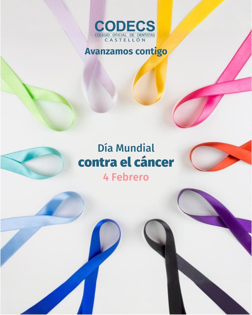 codecs_'s tweet image. Día Mundial contra el Cáncer
Prevención y diagnóstico precoz. Son las palabras en las que desde el CODECS queremos volver a incidir este 4 de febrero, Día Mundial contra el Cáncer, para plantarle cara a la enfermedad.