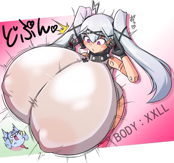 頭よりデカい乳!! 