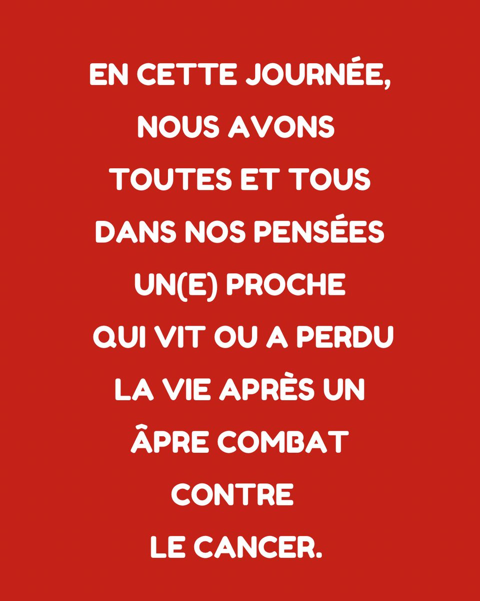 MoDem_Gard's tweet image. Journée mondiale de lutte contre le cancer. Pensons aux malades, aux aidants, aux soignants !

Il faut des moyens pour la #recherche scientifique. 

#cancer #preventioncancer #depistagecancer #aidants #soignants #science 

@Institut_cancer @LigueCancer30 @laliguecancer