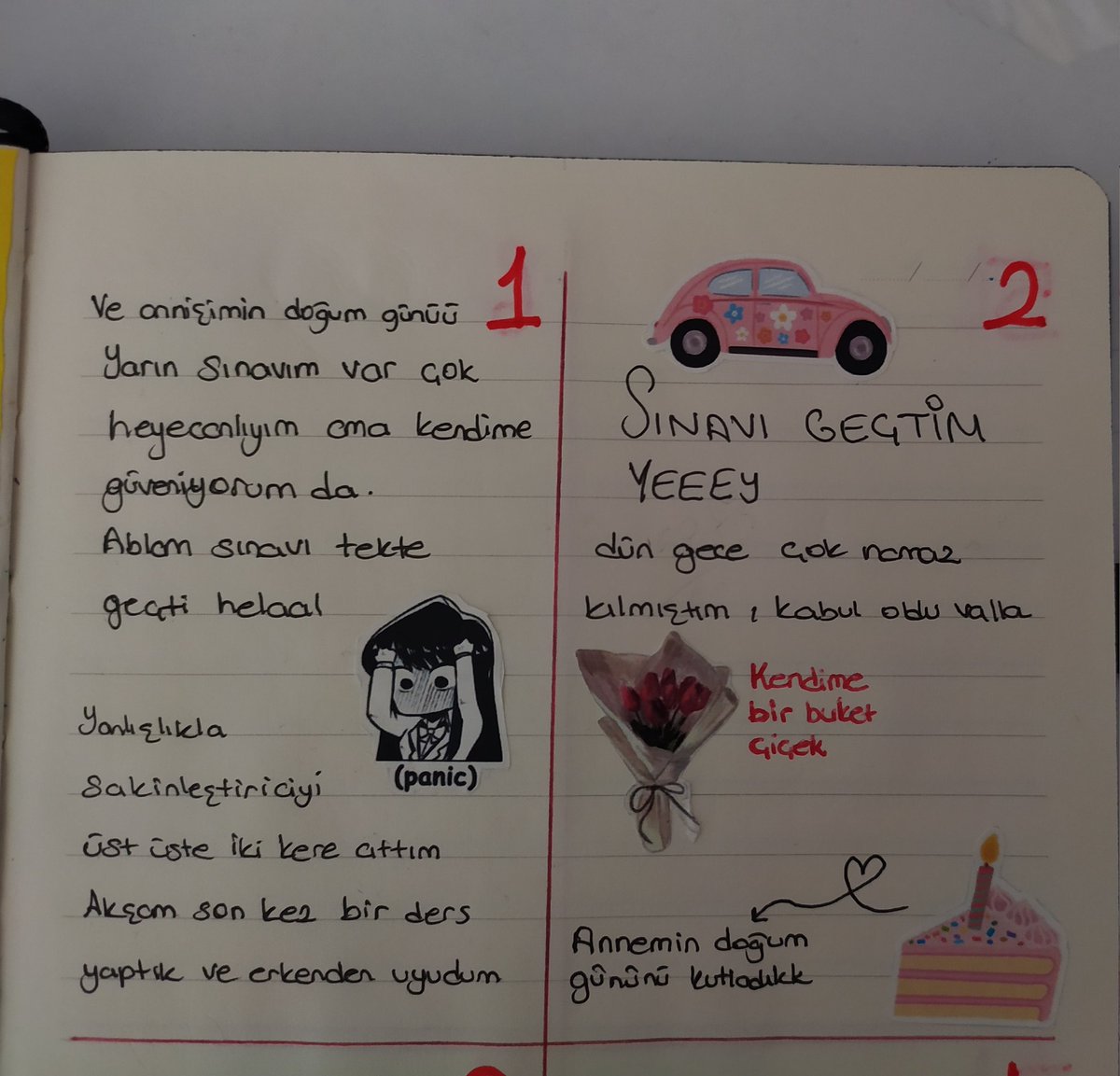 mandalinadan's tweet photo. Ocak kapağım ve ilk iki günü✨💐 https://t.co/vMAFJpQSSP
