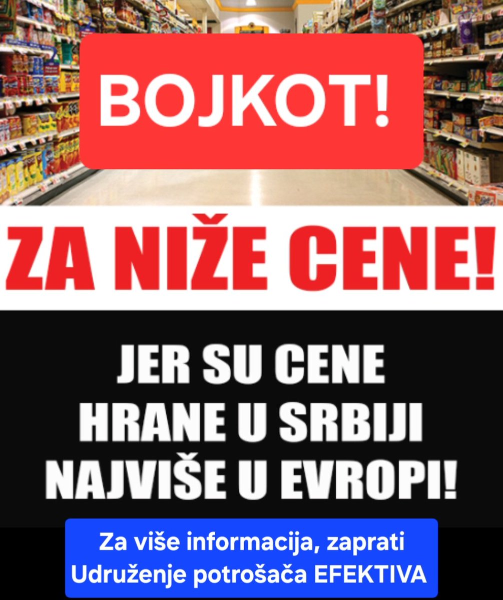 Udruženje potrošača EFEKTIVA tweet media