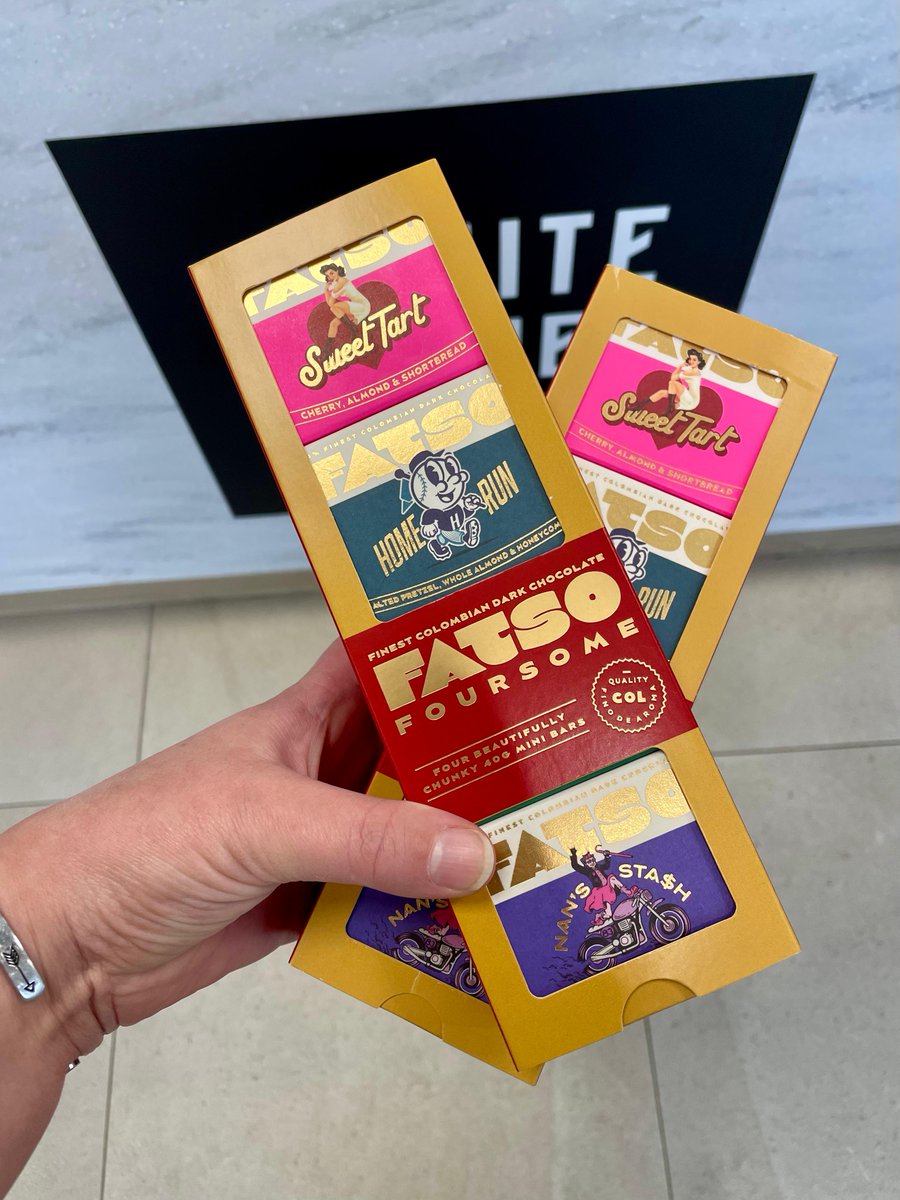 🍫🍫🍫

Still looking for the perfect ❤ Day gift?

These Fatso Chocolate selection boxes are the perfect way to show your love. Four taste sensations in one pack! Perfect! 🍫

#LocallySourced #LovinglyPrepared