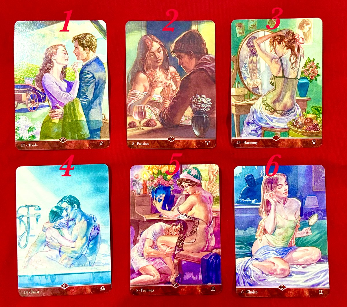 Pick A Card [ ความรักของคุณในเดือนกุมภาพันธ์ ???] ❤️❤️🌹🌹✨

✨ มีให้เลือก 6 ใบ เลือกใบที่ถูกชะตามากที่สุด  แล้วเมนชั่นบอกใต้โพสต์ด้วยนะคะ ❤️

✨ เดี๋ยวมาเฉลยค่ะ ฝากรีทวิต+ฟอลโล่วแอคของมูนดี้ด้วยนะคะ 🥰

#ดูดวง  #ดูดวงฟรี