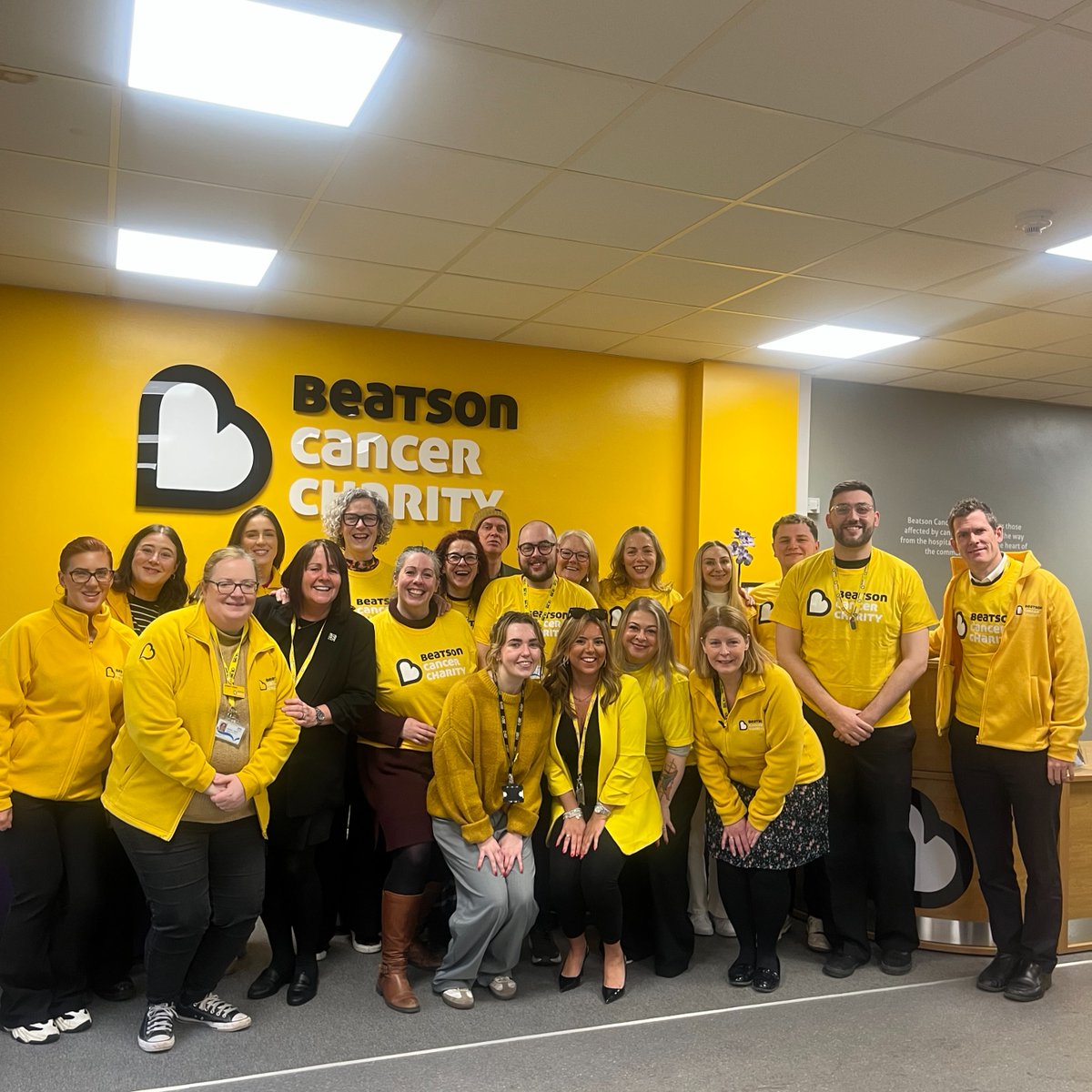 Team Beatson are with you this World Cancer Day 💛