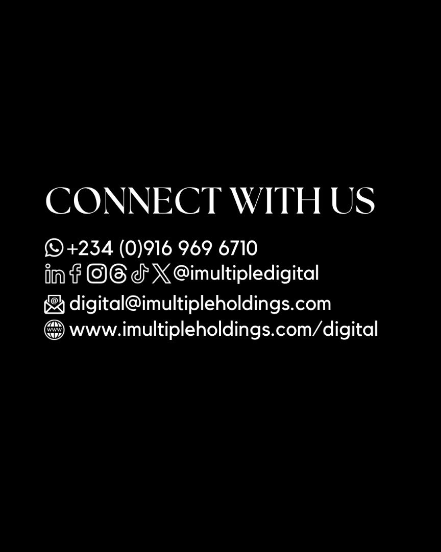 imultipledms's tweet photo. We are iMultiple Digital...Connecting Brands. Engaging Audiences. Growing Businesses. ππππ‘
#iMultipleDigital #SocialMediaManagement #BrandGrowth #OnlinePresence #ContentCreation #DigitalMarketing https://t.co/bt2Xix5XoE