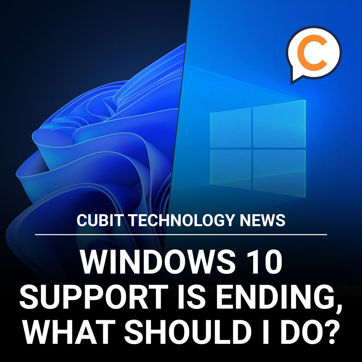 cubittech's tweet image. #Windows10 support ends on 14 Oct 2025. If your agency relies on outdated devices, this isn’t just an #ITissue - it’s an operational risk. No updates = security vulnerabilities. Now’s the time to audit, plan, and upgrade. If your IT provider hasn’t flagged this, ask why!