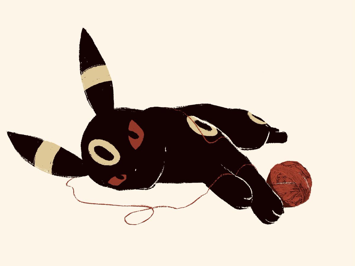 CRAFT_SAW's tweet photo. Umbreon🧶 https://t.co/xjRquBJcAh
