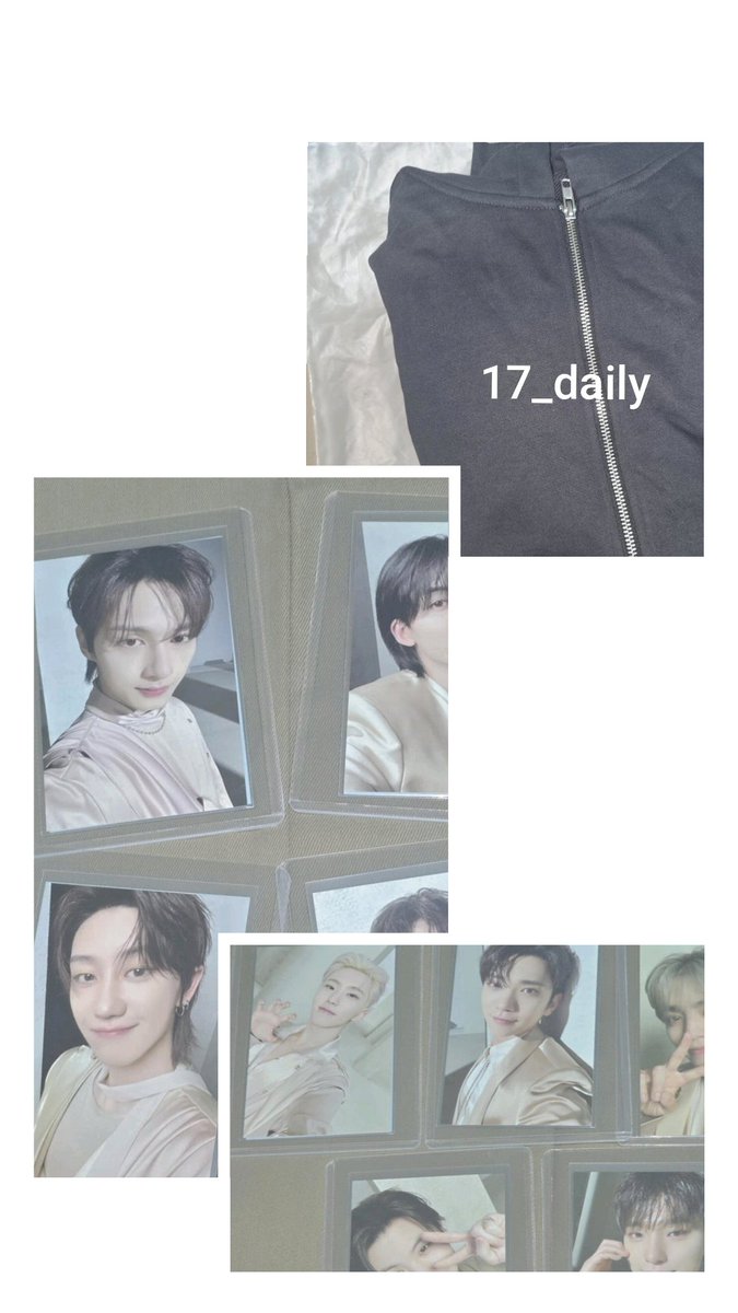 17_daily's tweet photo. WTS/LFB PH

Seventeen Right Here Zip-Up Hoodie &amp; Photocards

• Hoodie only -  ₱ 2,500
• Hoodie set (w/ 9 pcs) - ₱ 3,800

✅ unsealed, used once
✅ great condition
‼️prio set taker, prio payo
📅 DOP: 1 week or Feb 11, 2025

Reply mine + set/hoodie + dop/payo to claim! https://t.co/JGbRycj3Bc