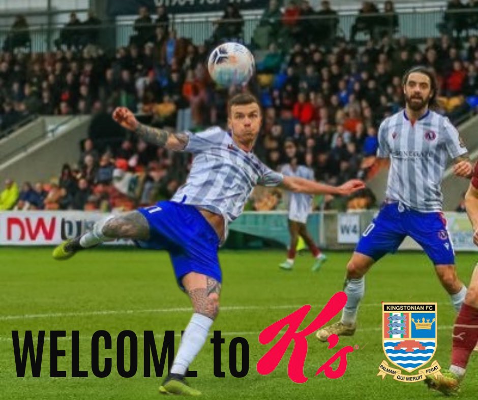JAMES McSHANE JOINS ON LOAN

We are delighted to announce that <a href="/DorkingWDRS/">Dorking Wanderers FC</a> midfielder James McShane has joined Kingstonian on a months loan.
James will be in the squad for the upcoming game with Guernsey tomorrow.
Welcome to K’s <a href="/jmacca7/">James McShane</a> 🇦🇹
