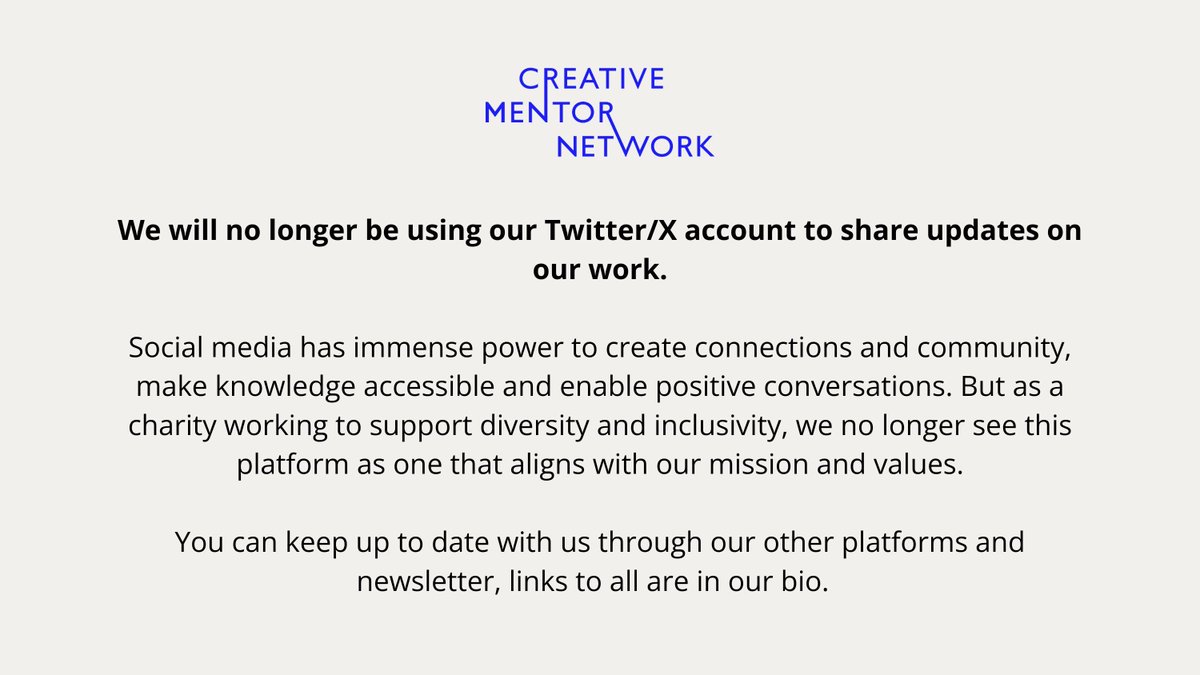 Creative Mentor Network tweet media
