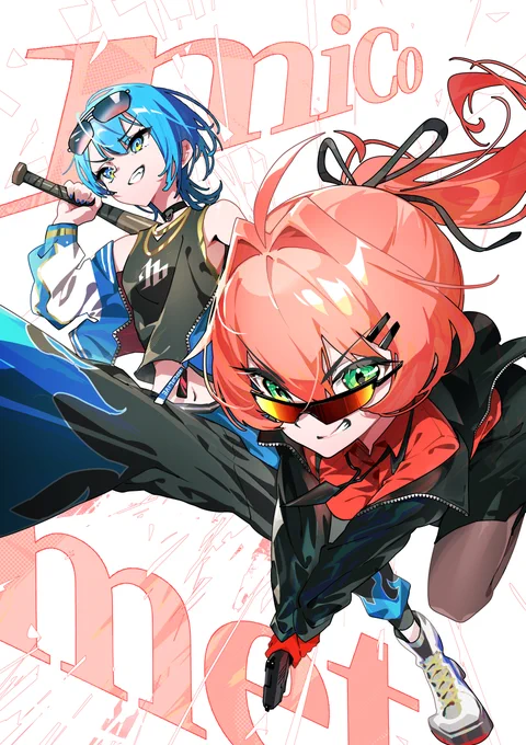 みこめっとだッッッ!!!!#miComet #miko_Art #ほしまちぎゃらりー 