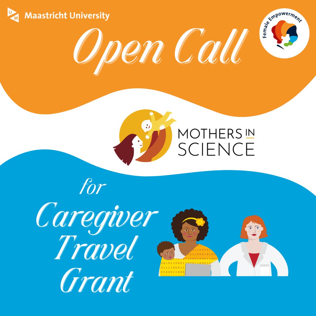 Attention UM Women Researchers! 
We are pleased to announce that FEM supports UM women researchers who wish to apply for the 2025 Caregiver Travel Grant from Mothers in Science, which provides €250 to caregivers attending in-person conferences.