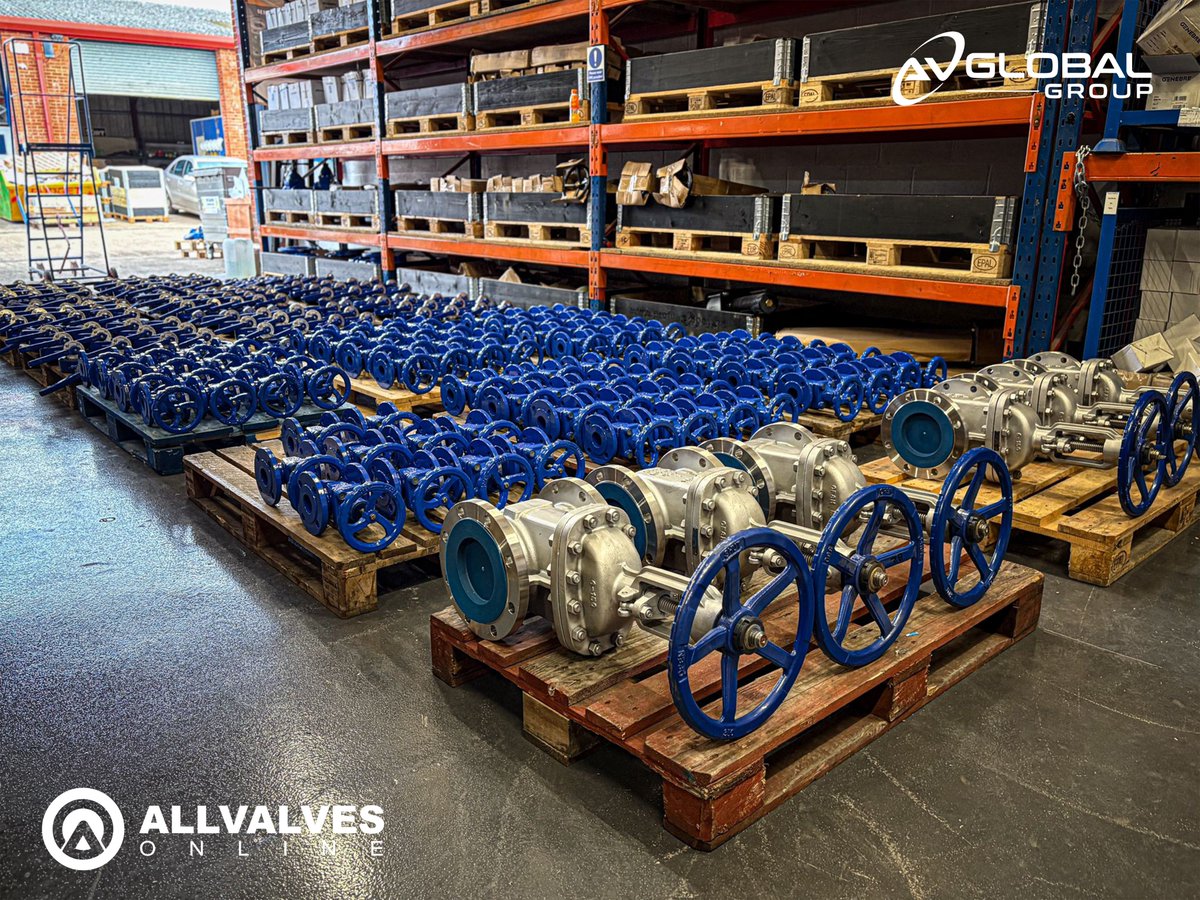 AllvalvesOnline's tweet image. Over 300 valves delivered to a valued industrial customer, showcasing our diverse range and reliable solutions for any project.

📞- 01386 552369

#Allvalves #Valves #ValveTechnology #ButterflyValves #GlobeValves #IndustrialValves #ValveSupply #WorcesterShireHour