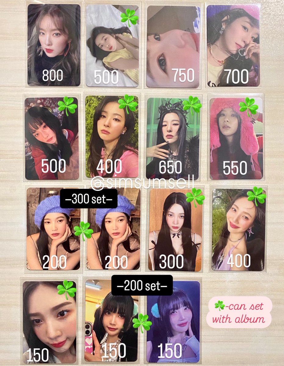 simsumsell's tweet photo. WTS LFB PH ON HAND
#sumsells 

RED VELVET ASSORTED PHOTOCARDS 

MOP: gcash
MOD: s/co, j&amp;t, flash exp

🏷️ wts lfb wtb lfs red velvet rv irene seulgi wendy joy yeri on hand pc https://t.co/ZSOacmb1KA