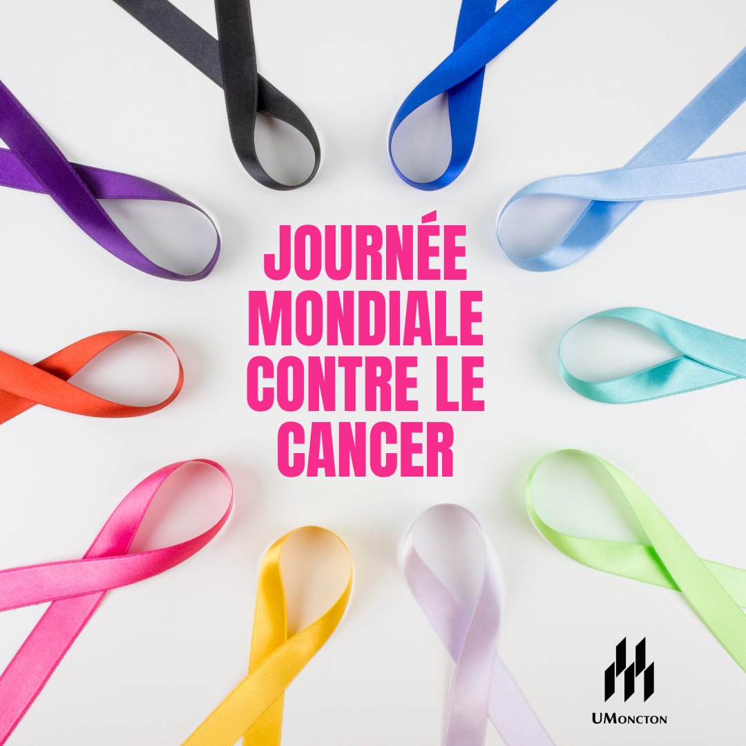 Aujourd'hui, à l'occasion de la Journée mondiale contre le cancer, nous nous unissons pour sensibiliser, informer et soutenir toutes celles et ceux touchés par cette maladie. 🎗️