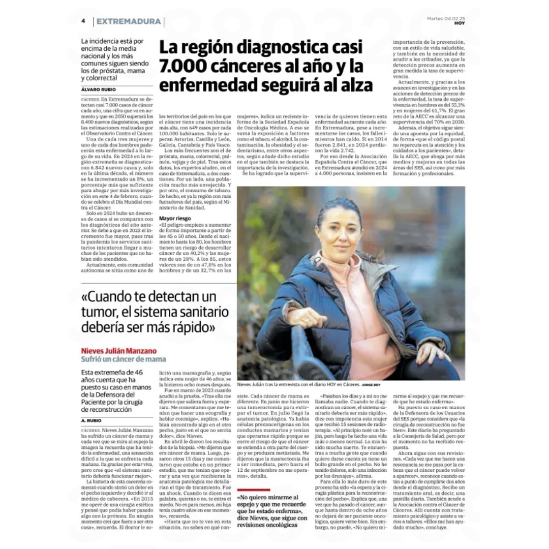 Asociación Española Contra el Cáncer en Cáceres tweet media