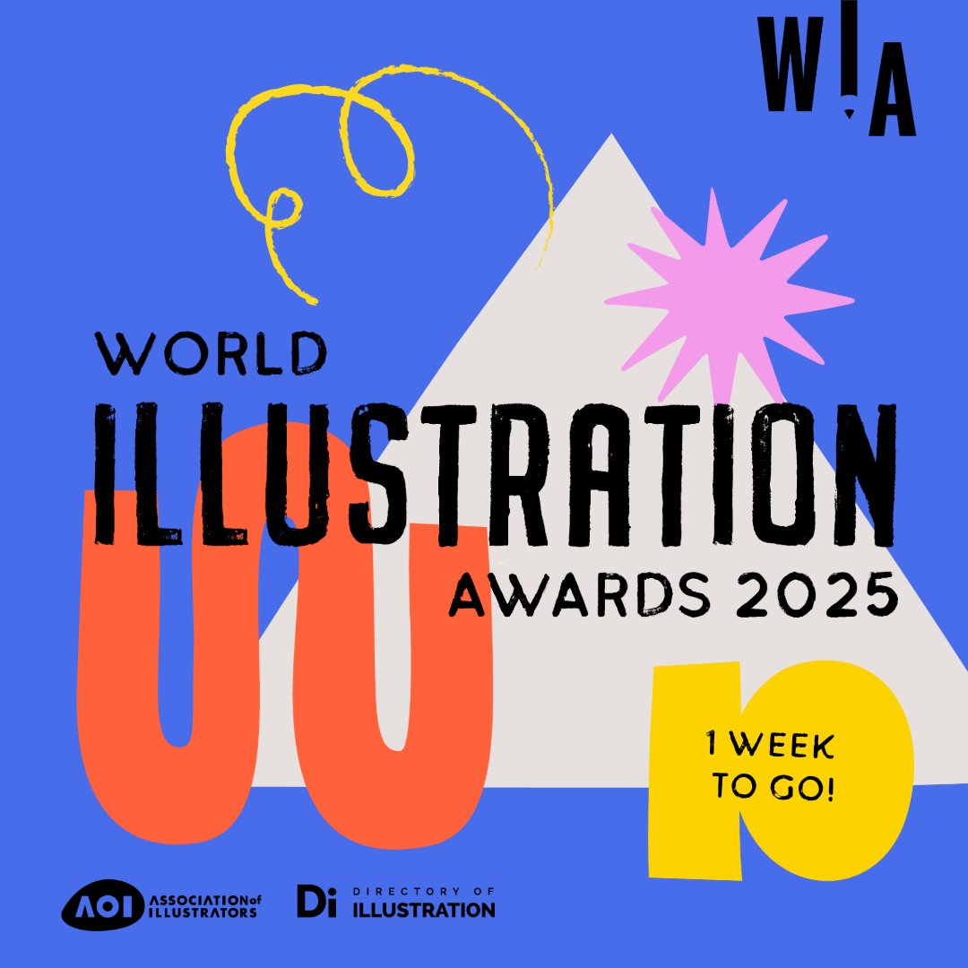 ⏰️ Only 1 WEEK LEFT to enter the World Illustration Awards!

Be part of the biggest celebration of illustration worldwide, open to all illustrators.

worldillustrationawards.com

Presented by the AOI and @dirillustration.

@procreate <a href="/XPPEN/">XPPen</a> <a href="/WorkbookArt/">Workbook Art</a> <a href="/escapemotions/">Escape Motions</a>' Rebelle
