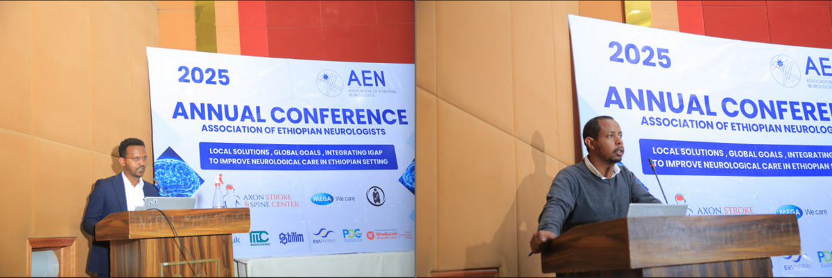 We extend our special gratitude to our moderators: Dr. Senay, Dr. Mehila, Dr. Hanna, Dr. Abraha, and Dr. Fikru at the annual AEN conference. #AEN #neurology #Ethiopia