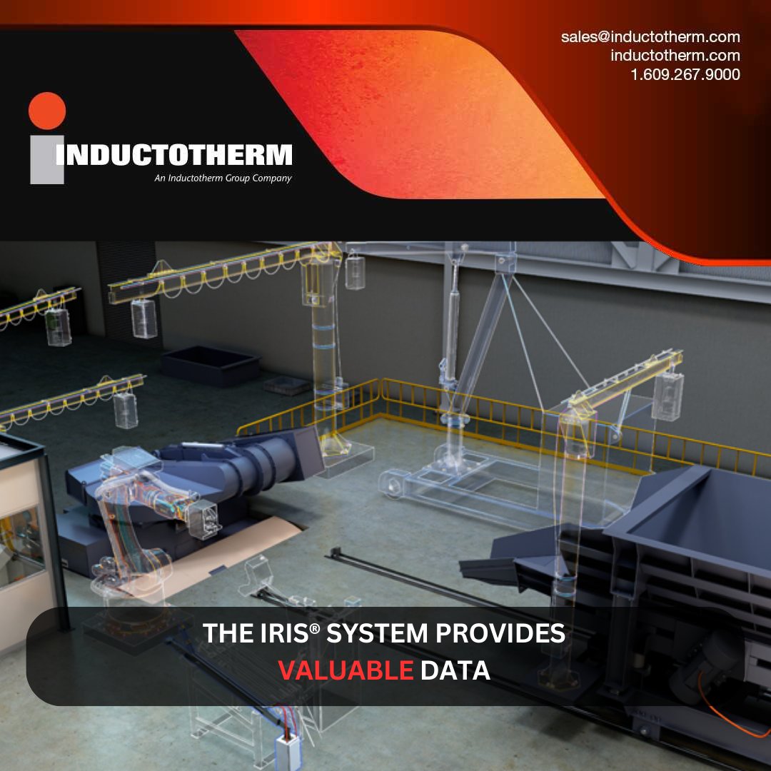 InductothermUSA's tweet photo. The IRIS® System provides valuable data that can be used for analyzing the lining wear. Foundries and melt shops can now scan furnace linings, monitor lining wear and store key data in real time using the IRIS® System.
https://t.co/yXLQHNZ2gt
#furnace #foundry #metal #foundries https://t.co/vvsSQLa0bN