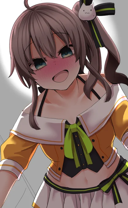 「まつりす、みーつけた…」 #祭絵 