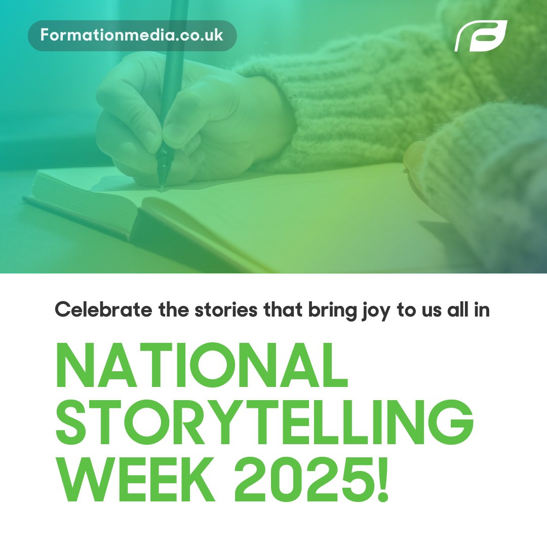Storytelling is as vital as breathing. At Formation, we craft thought-provoking narratives in everything we do.
This NationalStorytellingWeek, celebrate by:
- Sharing a favourite story
- Writing your own tale
- Visiting a museum
What story has captivated you lately?