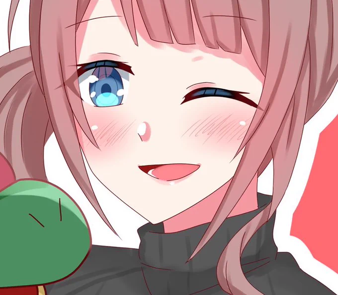 初描きのピカブイとほなちゃんの口元と先輩の貫禄が出てるしぃちゃんを見てくれ!!! 