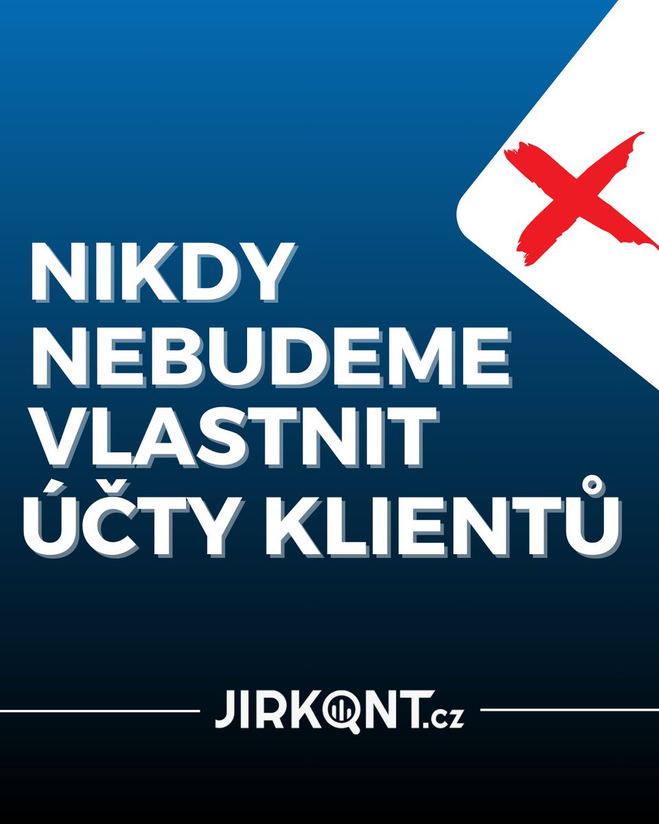 🔴 Kdy odmítneme spolupráci? 🔴

Klient chtěl, abychom za něj založili všechny účty (Google Ads, Analytics…). To ale nikdy neděláme. 🚫

👉 Účty musí být klienta - kontrola dat,  možnost předat správu.
👉 Pomůžeme - návody, bezpečné sdílení přístupů. ✅

#PPC #marketing #jirkont