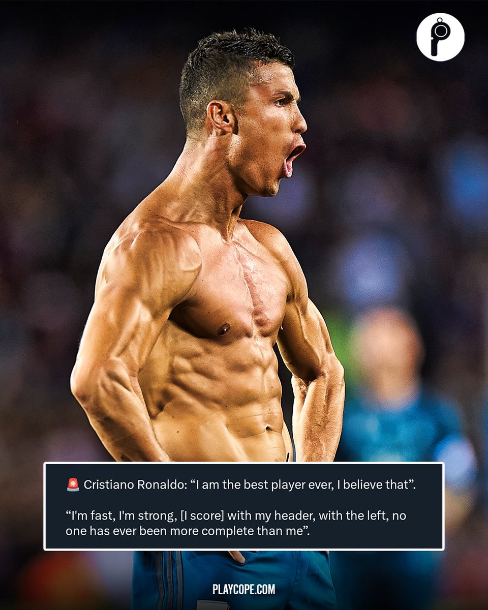 PlayCope's tweet image. Ronaldo has spoken,
Let the earth tremble!
#ronaldo #goat #ronaldointerview