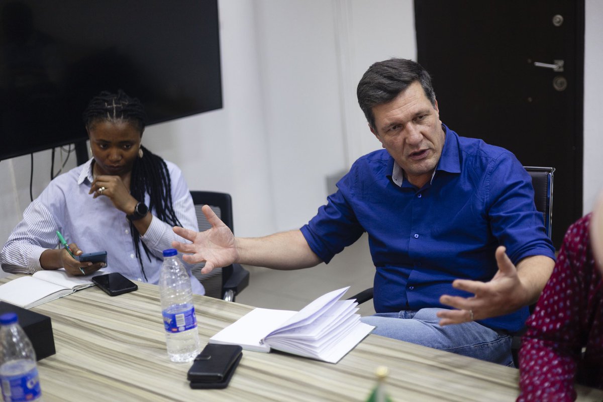 Connected_dev's tweet photo. @Oxfam International/@oxfamnovib pays learning visit to Connected Development(@Connected_dev) led by the @oxfaminnigeria team and the Country Director, John Makina👏

The discussion centered on shrinking civic spaces, government policies and how (1/3)

#PVPF4A #PowerOfVoices https://t.co/QwtttTrWad