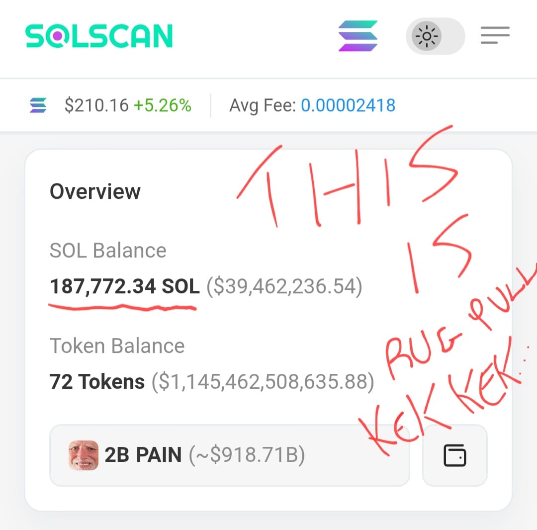 WTF!

<a href="/pain/">PAIN</a> token is the project that raised the most SOL in a pre-sale throughout the history of the Solana network.

1° $pain 🫴187k sol 🏆
2° $0xDecadent 🫴169k sol
3° $Dexter_Cap🫴 159k sol
4° $Slerfsol 🫴54k sol

You can't imagine what's coming. Congrats if you MAX SEND! 🫡