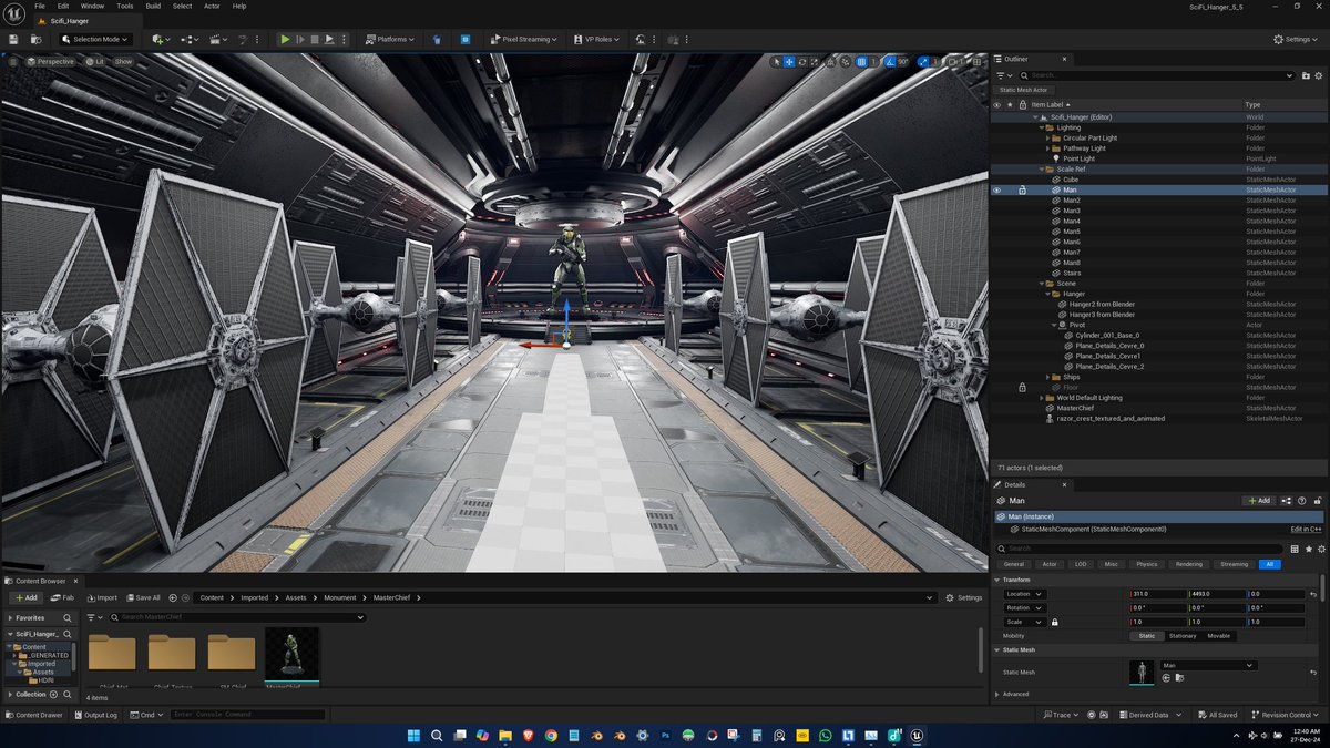 PixelPlaneAnim's tweet photo. World Building is now 10X easier, thanks to Megalight in Unreal Engine 5.5 https://t.co/eVvxowSbho