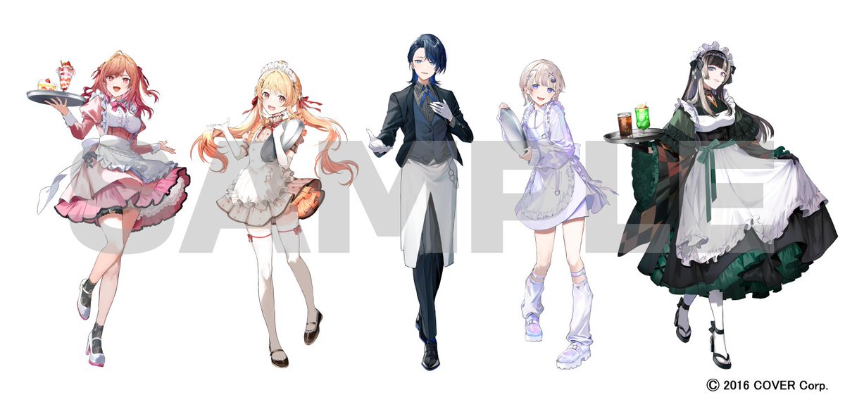 ReGLOSSちょこのっこフィギュア音乃瀬奏 一条莉々華 火威青 轟はじめ