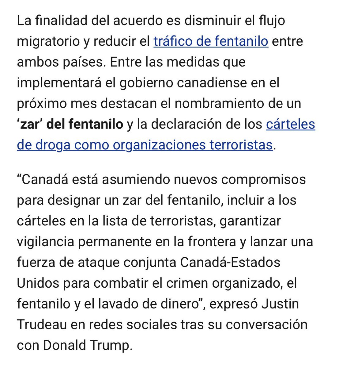 mario_dico50's tweet photo. 🔴 Canadá lanzará una fuerza conjunta con EUA para combatir el tráfico de fentanilo y el lavado de dinero . Porque México NO hace lo mismo ? Será por los compromisos con el NARCO ? https://t.co/9LBgWtNarx