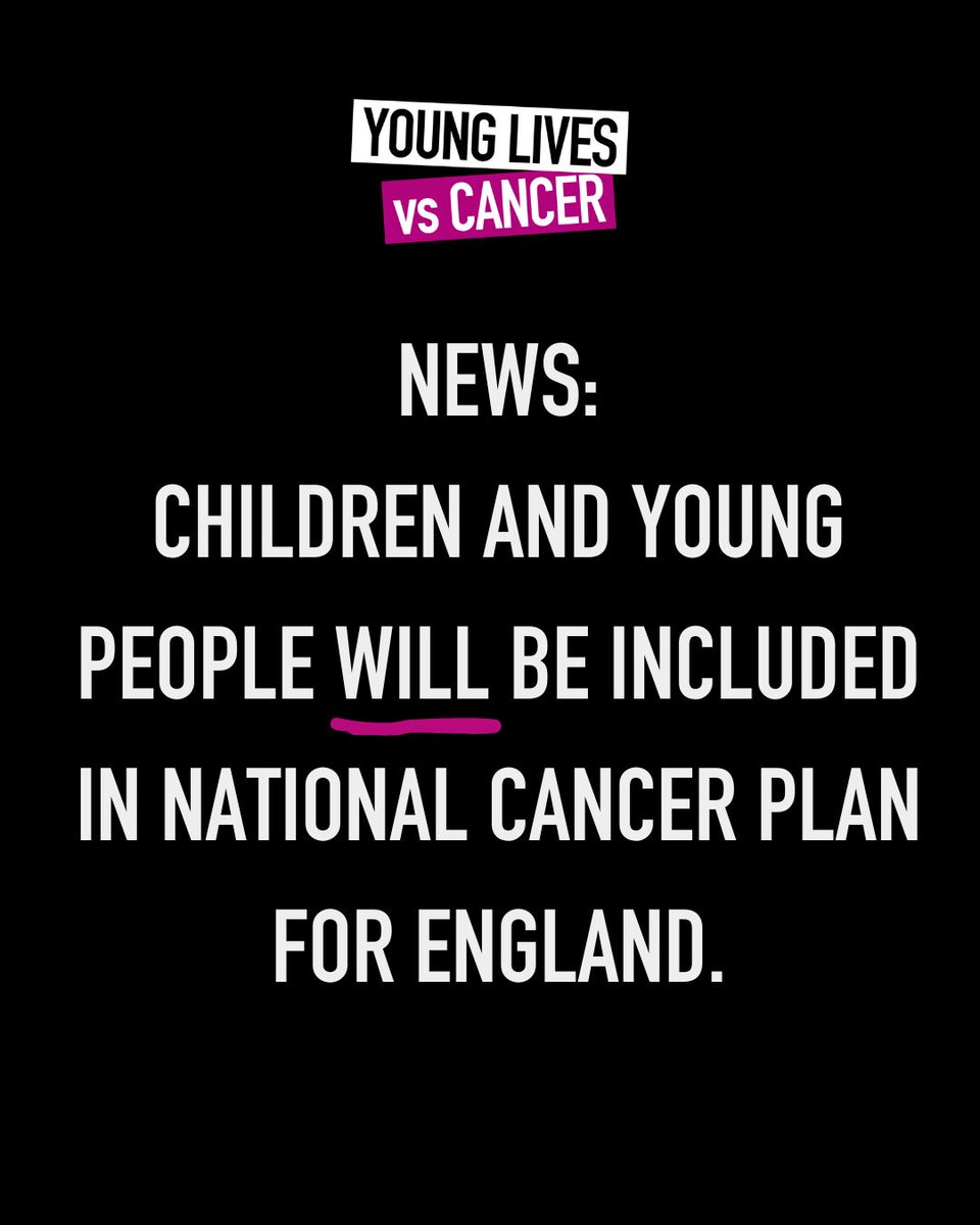 Young Lives vs Cancer (@ylvscancer) on Twitter photo 📢Breaking news on #WorldCancerDay: The UK Government has announced that children and young people will be included in the upcoming Cancer Plan for England.
<a href="/RachelKirbyR/">Rachel Kirby-Rider 💙</a> and <a href="/ashleysgamble/">Ashley Ball-Gamble</a> @CCLGuk share our joint response to today's news ow.ly/A1Qc50UT67v 📢Breaking news on #WorldCancerDay: The UK Government has announced that children and young people will be included in the upcoming Cancer Plan for England.
<a href="/RachelKirbyR/">Rachel Kirby-Rider 💙</a> and <a href="/ashleysgamble/">Ashley Ball-Gamble</a> @CCLGuk share our joint response to today's news ow.ly/A1Qc50UT67v