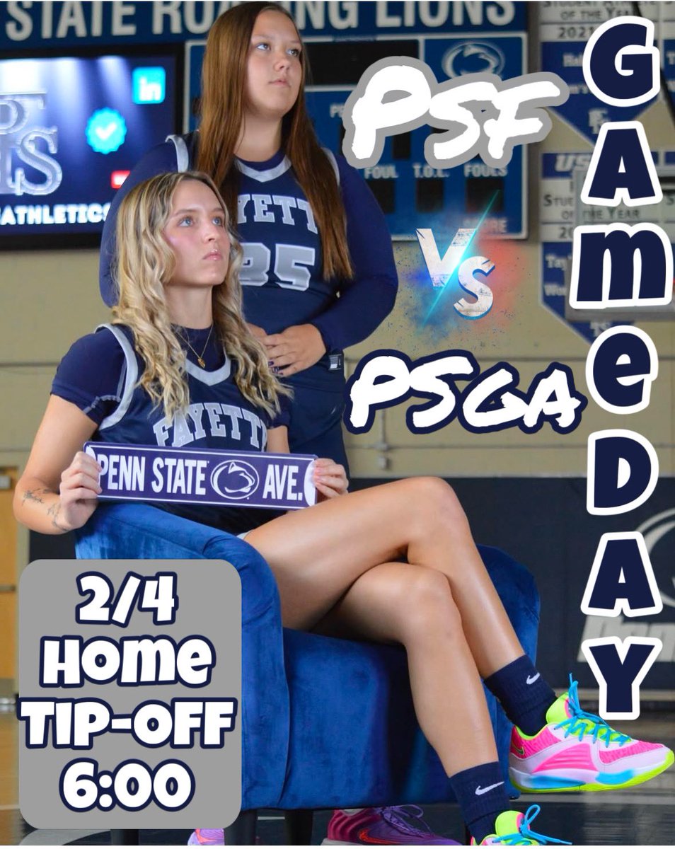 Game Day!!!
📍 2201 University Drive, Lemont Furnace, PA 
🗓️ 2/4
⏰ 6:00
📺 psfathletics.com/video/BlueFram…